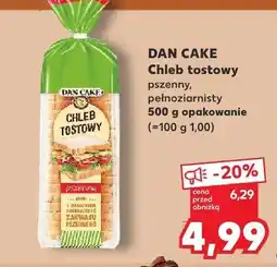 Kaufland Chleb tostowy pełnoziarnisty 500 g Dan Cake oferta