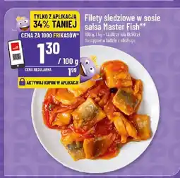 Polomarket Filety śledziowe w sosie salsa Master Fish oferta