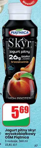 Dino Jogurt pitny Skyr wysokobiałkowy Piątnica oferta