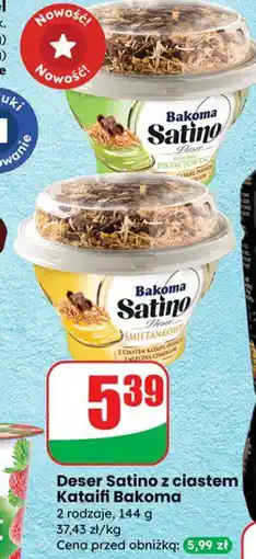 Dino Deser Satino z ciastem Kataifi Bakoma oferta