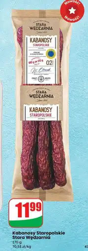 Dino Kabanosy Staropolskie Stara Wędzarnia oferta