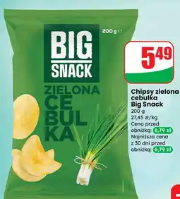 Dino Chipsy zielona cebulka Big Snack oferta