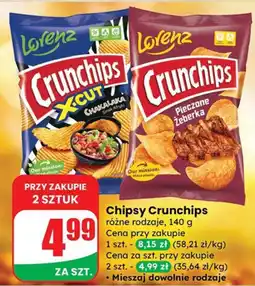 Dino Chipsy Crunchips różne rodzaje Lorenz oferta