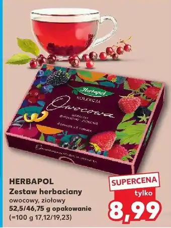 Kaufland Zestaw herbaciany owocowy Herbapol oferta