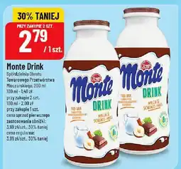Polomarket Napój Monte Drink różne rodzaje Zott oferta