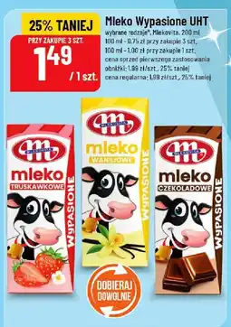 Polomarket Mleko wypasione UHT czekoladowe Mlekovita oferta