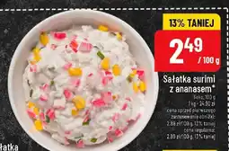 Polomarket Sałatka surimi z ananasem POLOmarket oferta