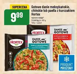 Polomarket Danie gotowe meksykańskie, chińskie lub paella z kurczakiem Hortex oferta
