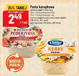 Polomarket Pasta kanapkowa Lisner oferta