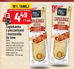 Polomarket Zapiekanka z pieczarkami i mozzarellą Go tove oferta