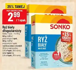 Polomarket Ryż biały długoziarnisty Sonko oferta