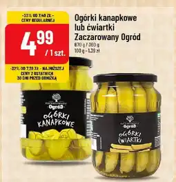 Polomarket Ogórki kanapkowe/ćwiartki Zaczarowany Ogród oferta
