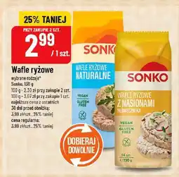 Polomarket Wafle ryżowe Sonko oferta