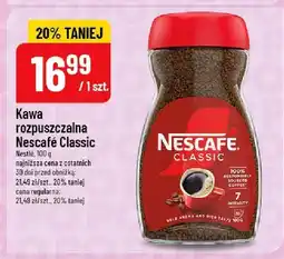 Polomarket Kawa rozpuszczalna Nescafe Classic oferta