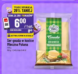 Polomarket Ser gouda w kostce Mleczna Polana oferta