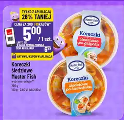 Polomarket Koreczki śledziowe Master Fish oferta