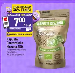 Polomarket Kapusta kiszona EKO Charsznicki Pola Natury oferta