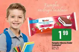 Polomarket Kanapka mleczna Kinder truskawka Ferrero oferta
