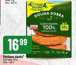 Polomarket Kiełbasa śląska Good Valley Dolina Dobra oferta