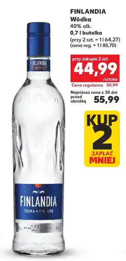 Kaufland Wódka Finlandia oferta