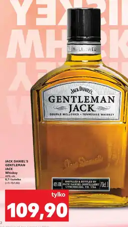Kaufland Whiskey Gentleman Jack oferta