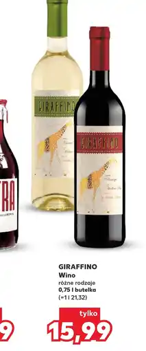 Kaufland Wino Giraffino oferta