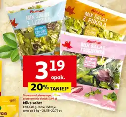 Auchan Mix sałat Auchan oferta