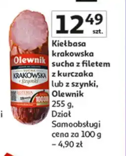 Auchan Kiełbasa Olewnik oferta