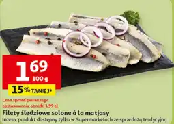 Auchan Filety śledziowe O La La! oferta