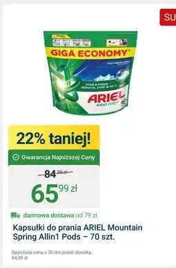 ERLI Kapsułki do prania Ariel oferta