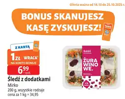 E.Leclerc Śledź z dodatkami Mirko oferta