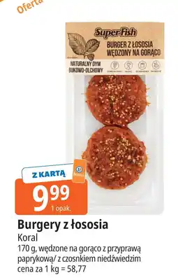 E.Leclerc Burgery z łososia Koral oferta