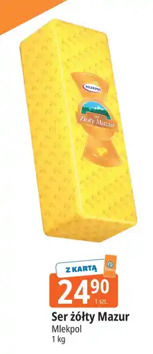 E.Leclerc Ser żółty Mazur Mlekpol oferta