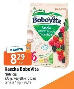 E.Leclerc Kasza mleczno-ryżowa owoce leśne BoboVita oferta
