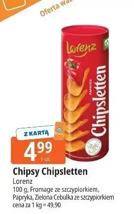 E.Leclerc Chipsy Chipsletten Lorenz oferta