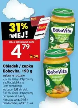 Twój Market Obiadek/zupka Bobovita oferta