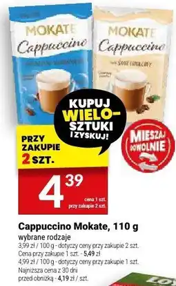 Twój Market Kawa cappuccino Mokate oferta
