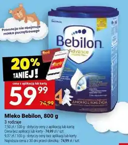 Twój Market Mleko Bebilon oferta