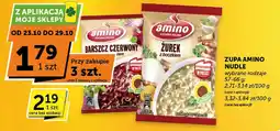 Groszek Zupa Amino nudle barszcz czerwony oferta