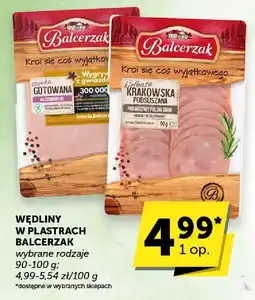 Groszek Wędlina krakowska podsuszana, gotowana Balcerzak oferta
