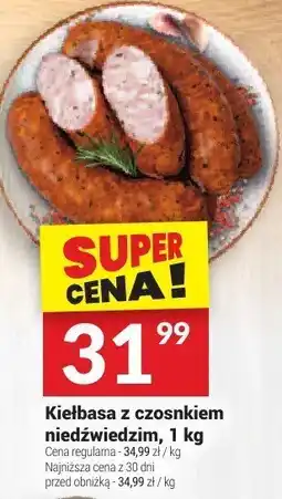 Twój Market Kiełbasa z czosnkiem niedźwiedzim Białecki oferta
