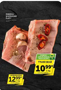 Groszek Żeberka wieprzowe płaty Groszek oferta