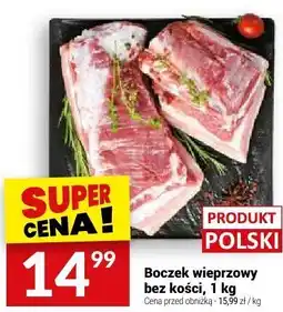 Twój Market Boczek wieprzowy bez kości Twój Market oferta