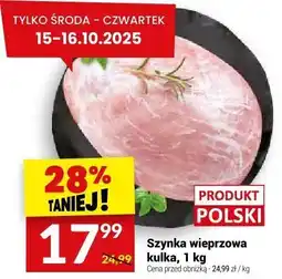 Twój Market Szynka wieprzowa kulka Twój Market oferta