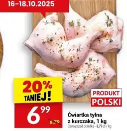 Twój Market Ćwiartka tylna z kurczaka Twój Market oferta