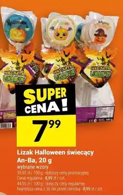 Twój Market Lizak Halloween świecący An-Ba oferta