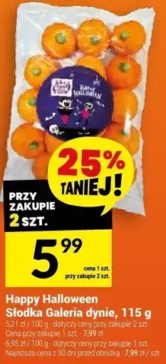 Twój Market Happy Halloween Słodka Galeria dynia oferta