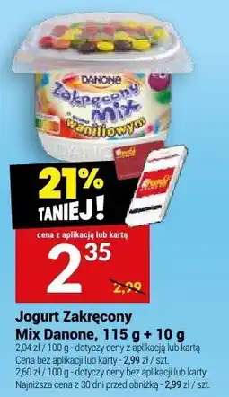 Twój Market Jogurt Zakręcony Mix Danone oferta