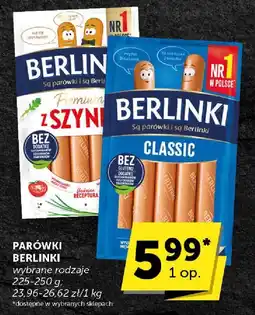 Groszek Parówki Berlinki oferta