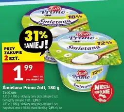 Twój Market Śmietana Primo Zott oferta